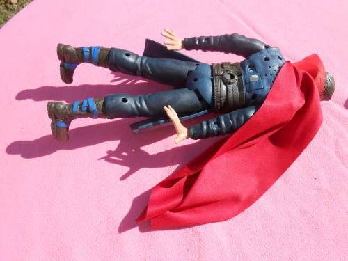 12` Action Figures.  Second-hand  (B)