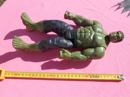 12` Action Figures.  Second-hand  (C)