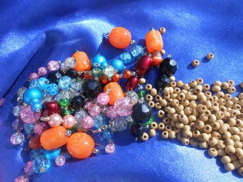 Beads.  joblot.
