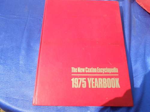 `New Caxton / 1975 Yearbook`  Hard cover.