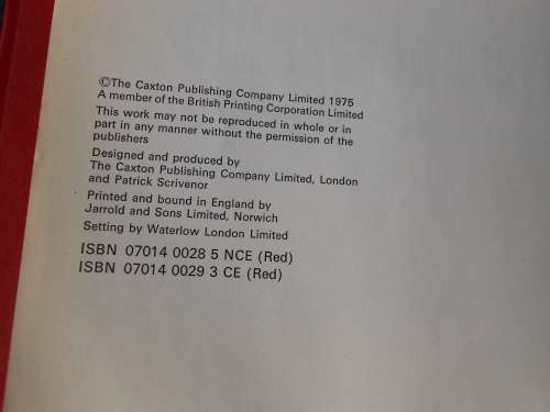 `New Caxton / 1975 Yearbook`  Hard cover.