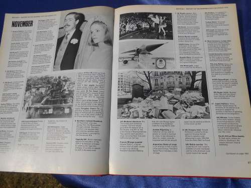 `New Caxton / 1975 Yearbook`  Hard cover.