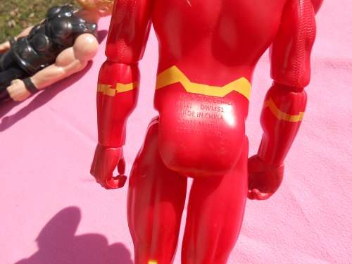 12` Action Figures.  Second-hand  (A)
