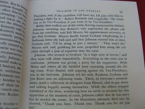 `A Thousand Days`  John F. Kennedy in the White House.  Hard cover.