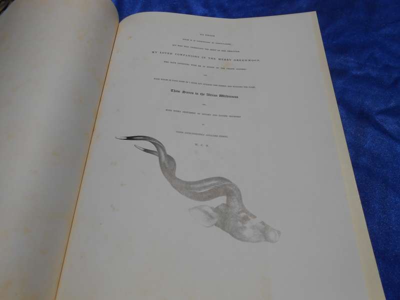 `Portraits of the Game and Wild Animals of Southern Africa.  Hard cover.