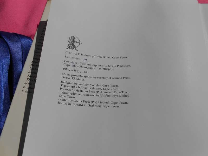 `Rhodesian Legacy` Hard cover.