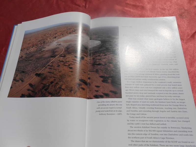 `The Crowded Desert`  The Kalahari Gemsbok Park.  Wilf Nussey.  Hard cover.