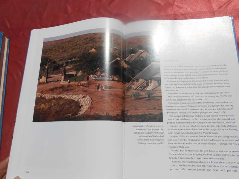 `The Crowded Desert`  The Kalahari Gemsbok Park.  Wilf Nussey.  Hard cover.