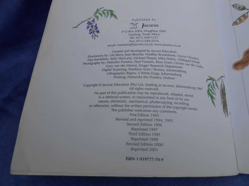 `Find it`   2001.  Kruger National Park.  Soft cover.