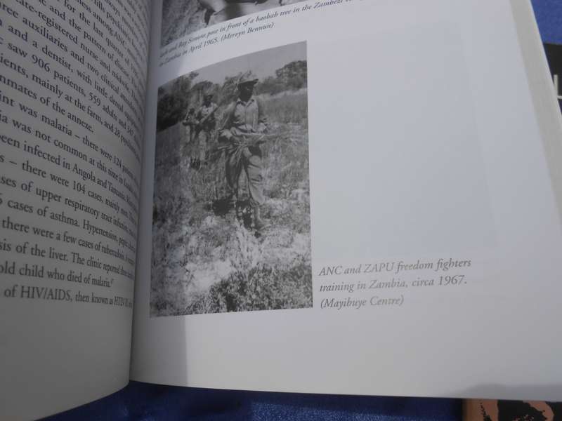 `The Lusaka Years.  ANC in Excile in Zambia 1963-1994`  Hugh McMillan.  Soft cover