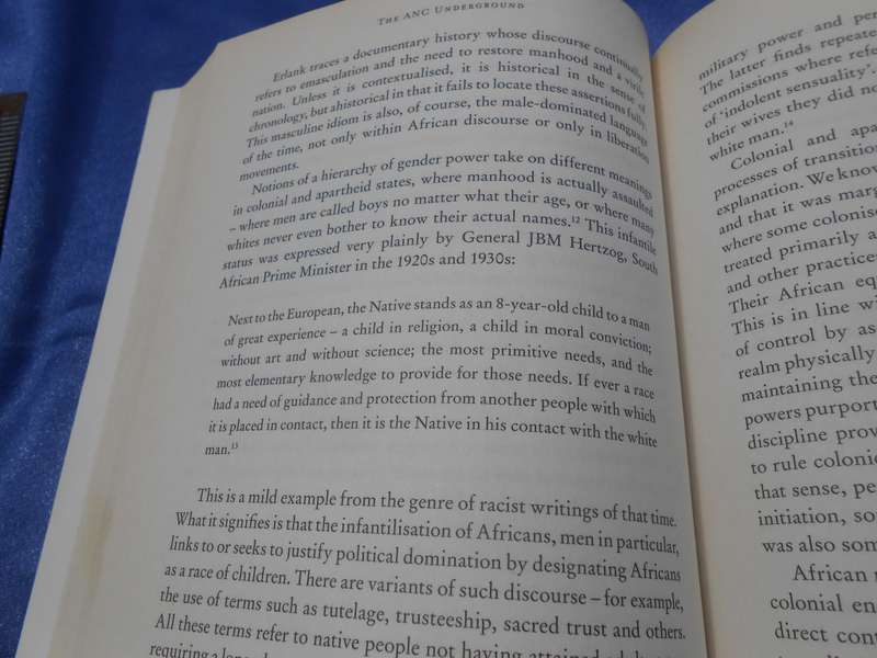 `The ANC Underground in South Africa`  Raymond Suttner.  Soft cover