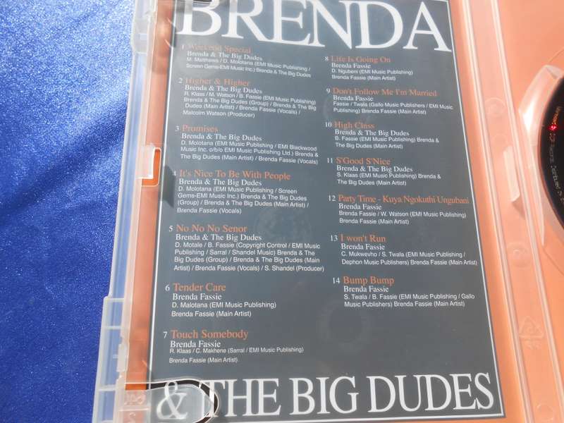 DVD Brenda & The Big Dudes.