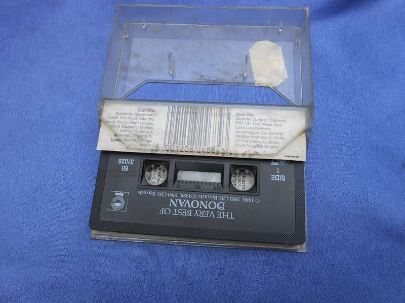 1990. Tape Cassette  The very best of Donovan.
