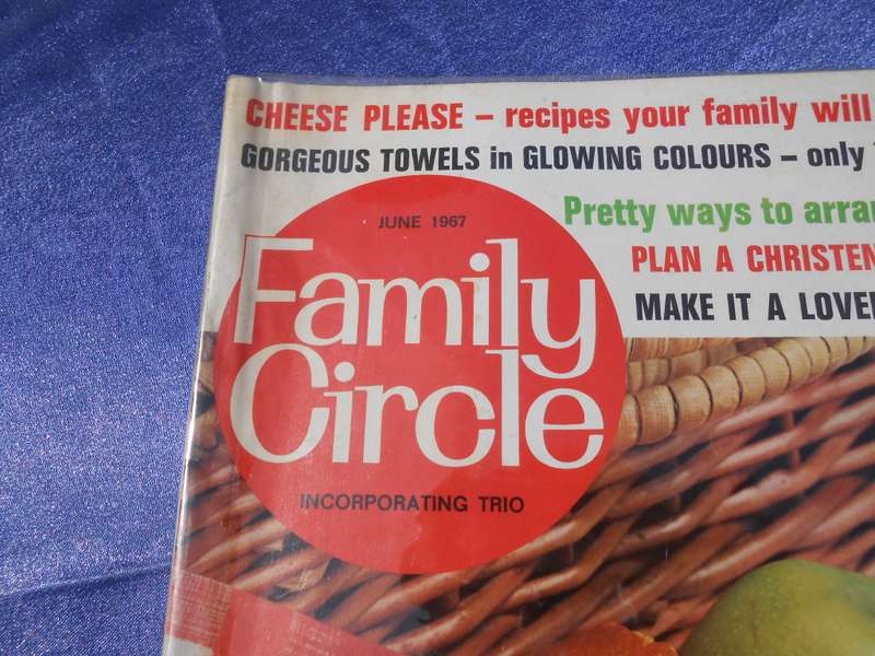 1967.  `Family Circle`  magazine dated June, 1967.