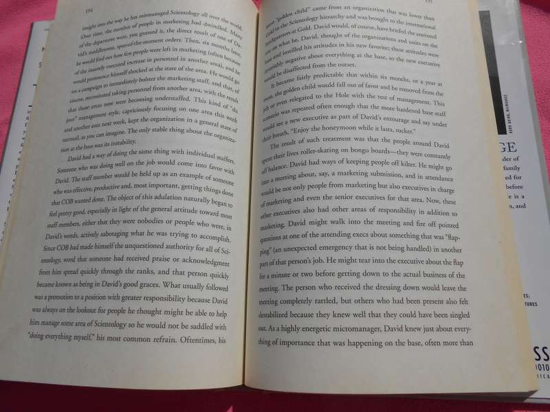 `Ruthless`  Scientology, my son David Miscavige, and me.  Ron Miscavige.  Hard cover.