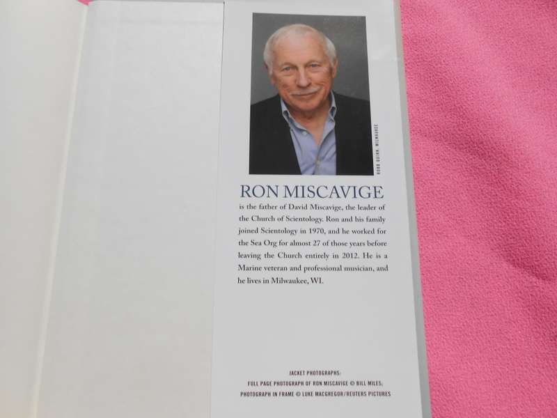 `Ruthless`  Scientology, my son David Miscavige, and me.  Ron Miscavige.  Hard cover.