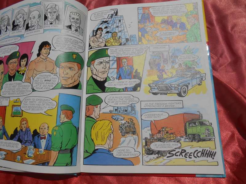 `Rambo Annual 1988`  Hard cover.