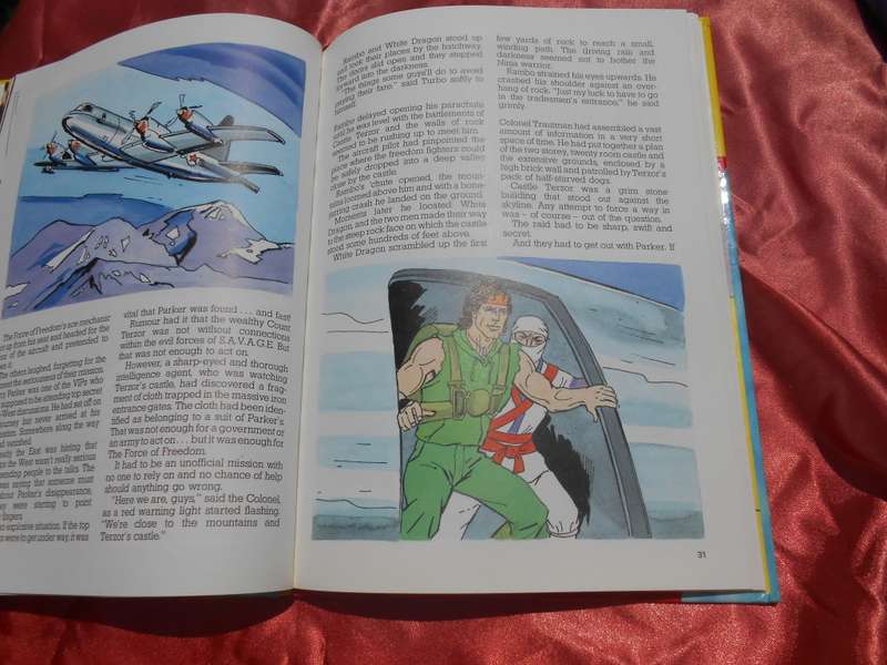 `Rambo Annual 1988`  Hard cover.