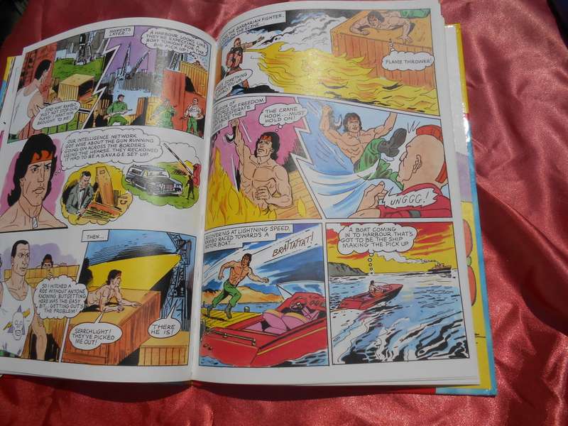 `Rambo Annual 1988`  Hard cover.