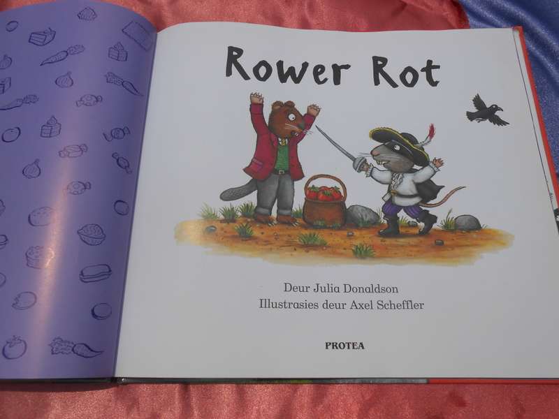`Rower Rat` Julia Donaldson & Axel Scheffler.  Hardcover.