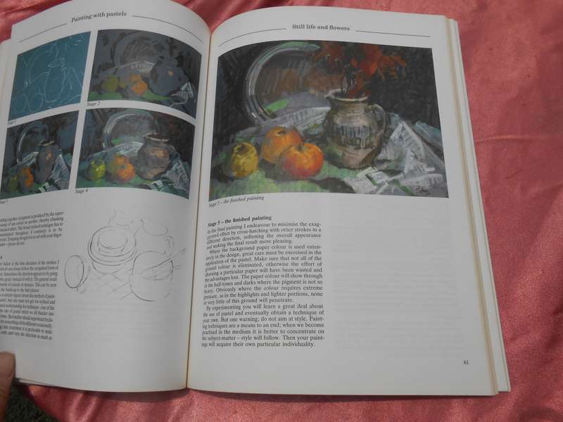 `Painting with Pastels`  Peter D. Johnson.  Soft cover.