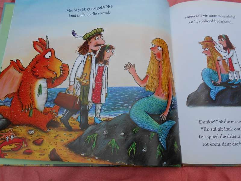`Zok en die Vlieende Dokters:  Axel Scheffer, Julia Donaldson.  Hard cover.