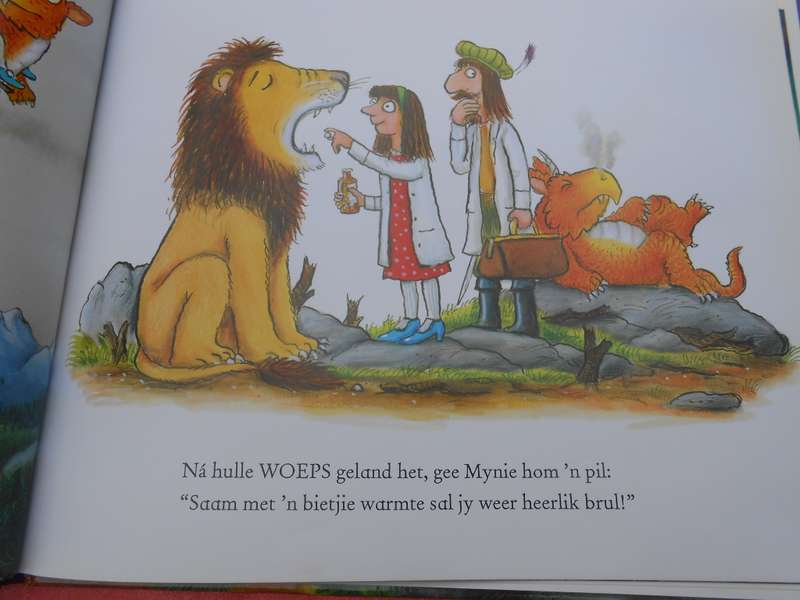 `Zok en die Vlieende Dokters:  Axel Scheffer, Julia Donaldson.  Hard cover.