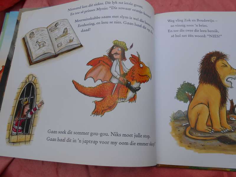 `Zok en die Vlieende Dokters:  Axel Scheffer, Julia Donaldson.  Hard cover.