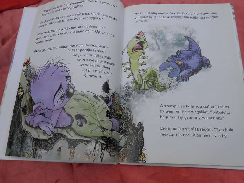`Diep, diep in `n donker bos`  Martie Preller.   Hard cover.