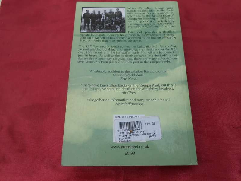 `Dieppe`  Norma Franks.  Soft cover.