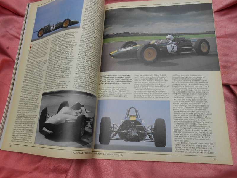 Supercar & Classics magazine.  Aug, 1991.