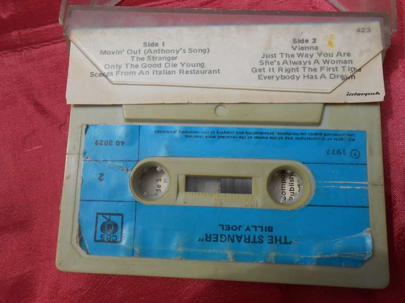 Tape Cassette  Billy Joel.  The Stranger.