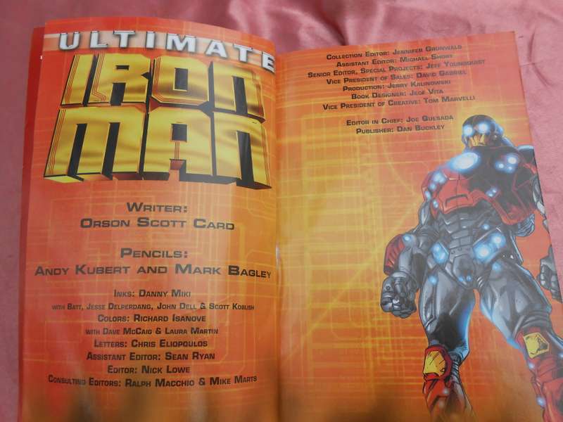 `Iron Man`  comic