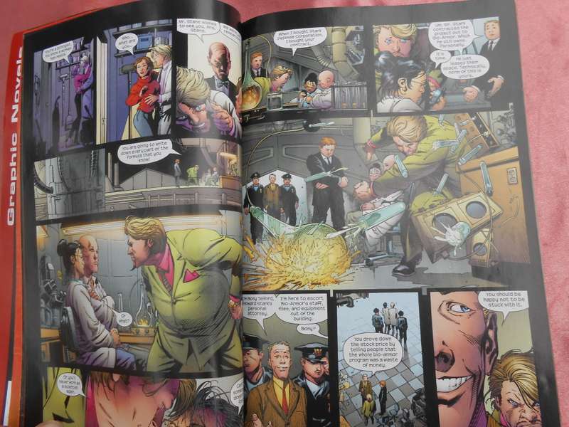 `Iron Man`  comic