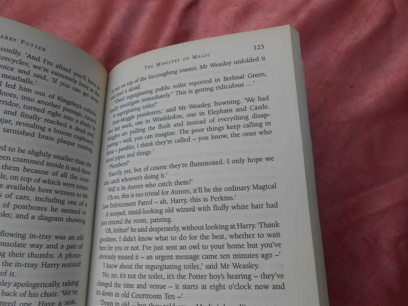 `Harry Potter and the Order of the Phoenix`  J.K. Rowling.  Soft cover.