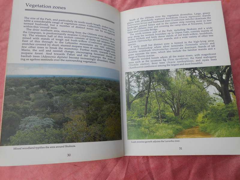 1988 `Kruger National Park`  2nd Edition.  Soft cover.