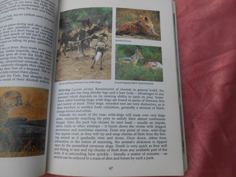 1988 `Kruger National Park`  2nd Edition.  Soft cover.