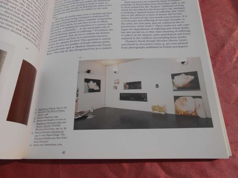 Art book.  `Marlene Dumas`  Intimate Relations.  Soft cover.