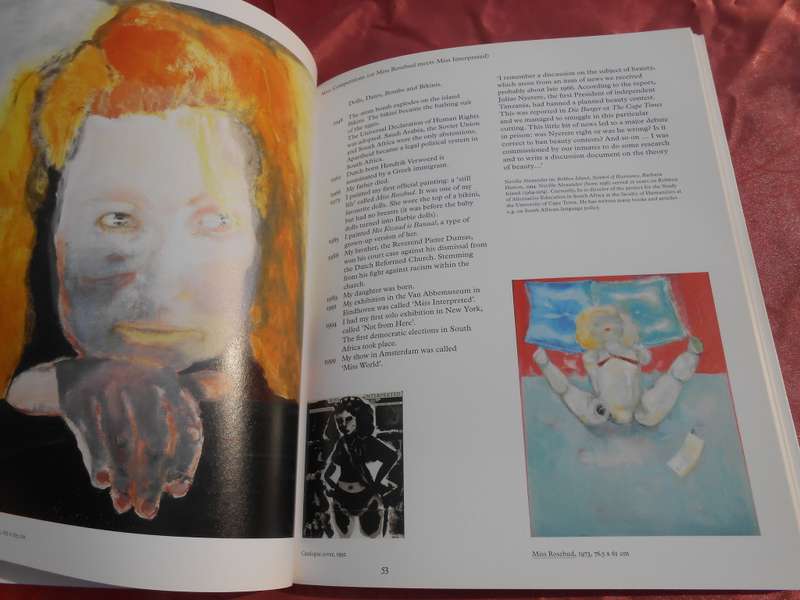 Art book.  `Marlene Dumas`  Intimate Relations.  Soft cover.