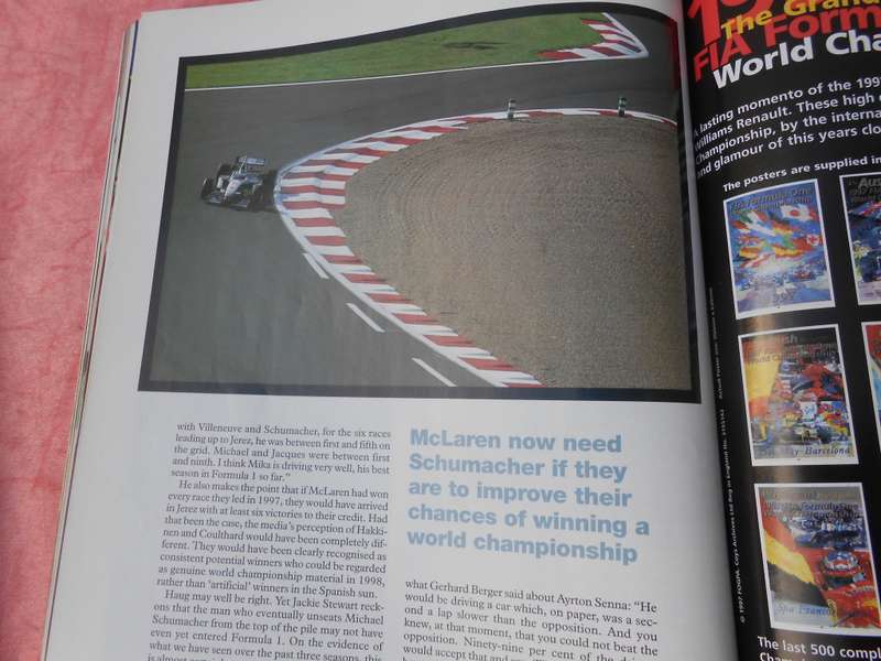 F1 Racing.  Magazine.  December, 1997.