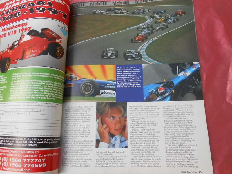 Autosport Grand Prix Review.  Magazine.  1997.