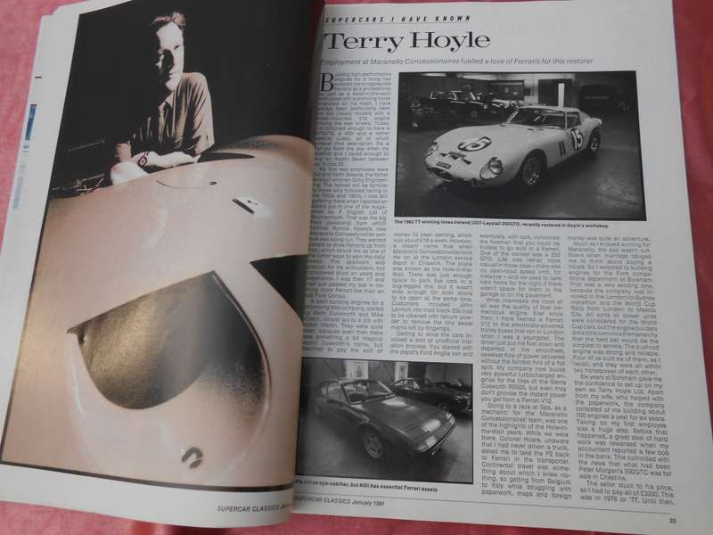 Supercar Classics.    Magazine.      January, 1991.