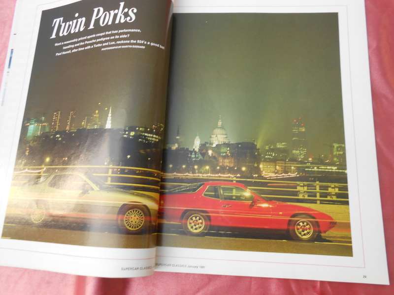 Supercar Classics.    Magazine.      January, 1991.