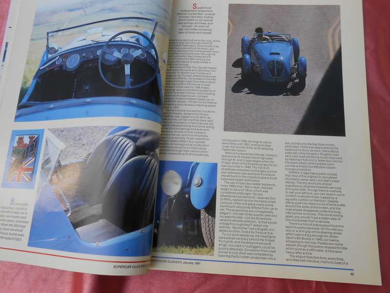 Supercar Classics.    Magazine.      January, 1991.