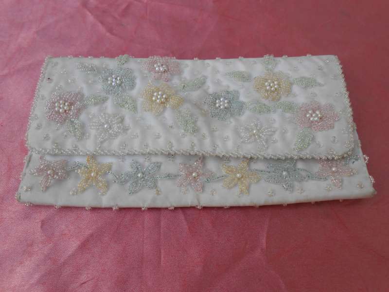 Beaded clutch bag/purse.
