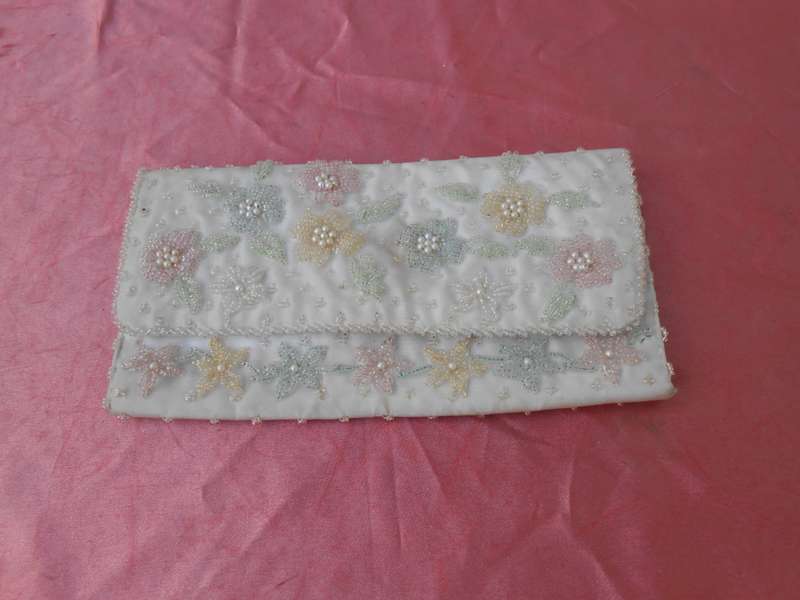 Beaded clutch bag/purse.
