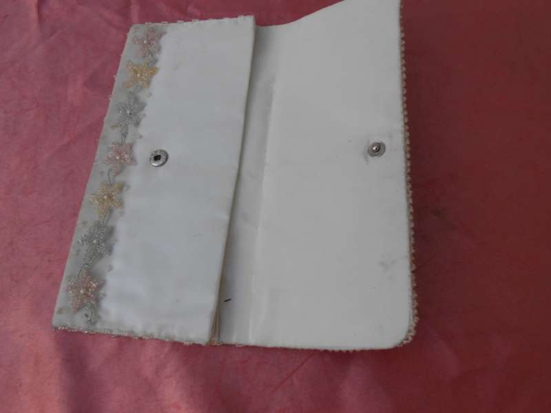 Beaded clutch bag/purse.