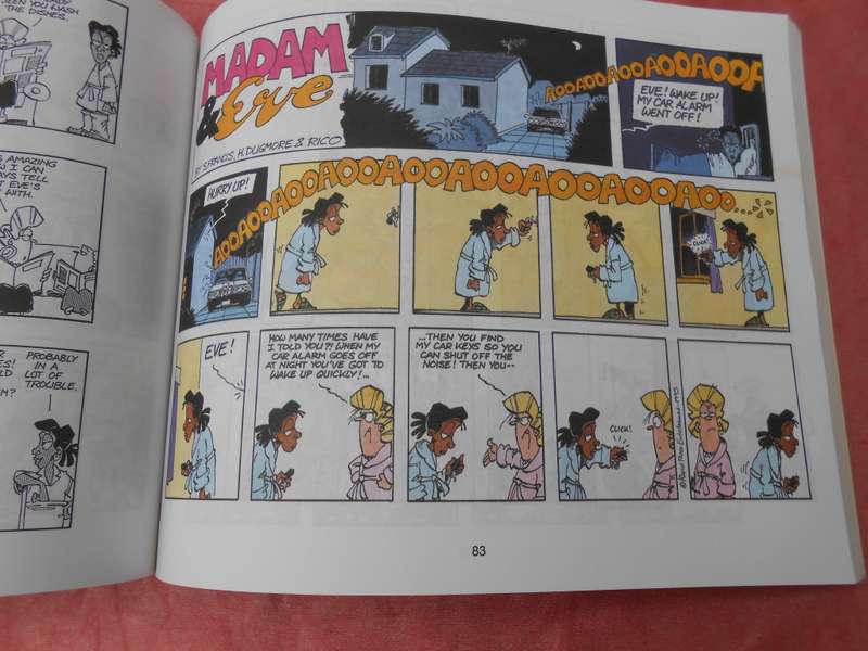 `Madam and Eve`  comic.  All aboard for the gravy train.