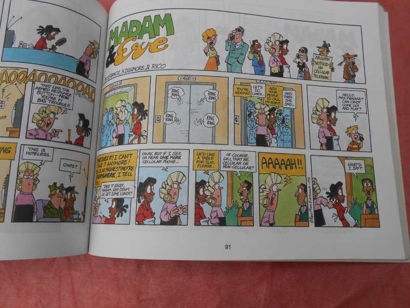 `Madam and Eve`  comic.  All aboard for the gravy train.