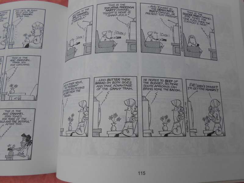 `Madam and Eve`  comic.  All aboard for the gravy train.